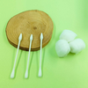 Cotton Buds egg shape OEM Ear Buds 300 Pieces