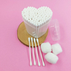 Daily Cleaning Cylinder Paper Stick Cotton Swabs 150 pieces