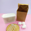 Kraft paper OEM cotton buds cotton sticks 200pcs