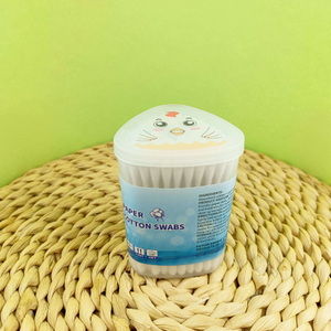 Egg shape OEM cotton buds cotton sticks 100pcs