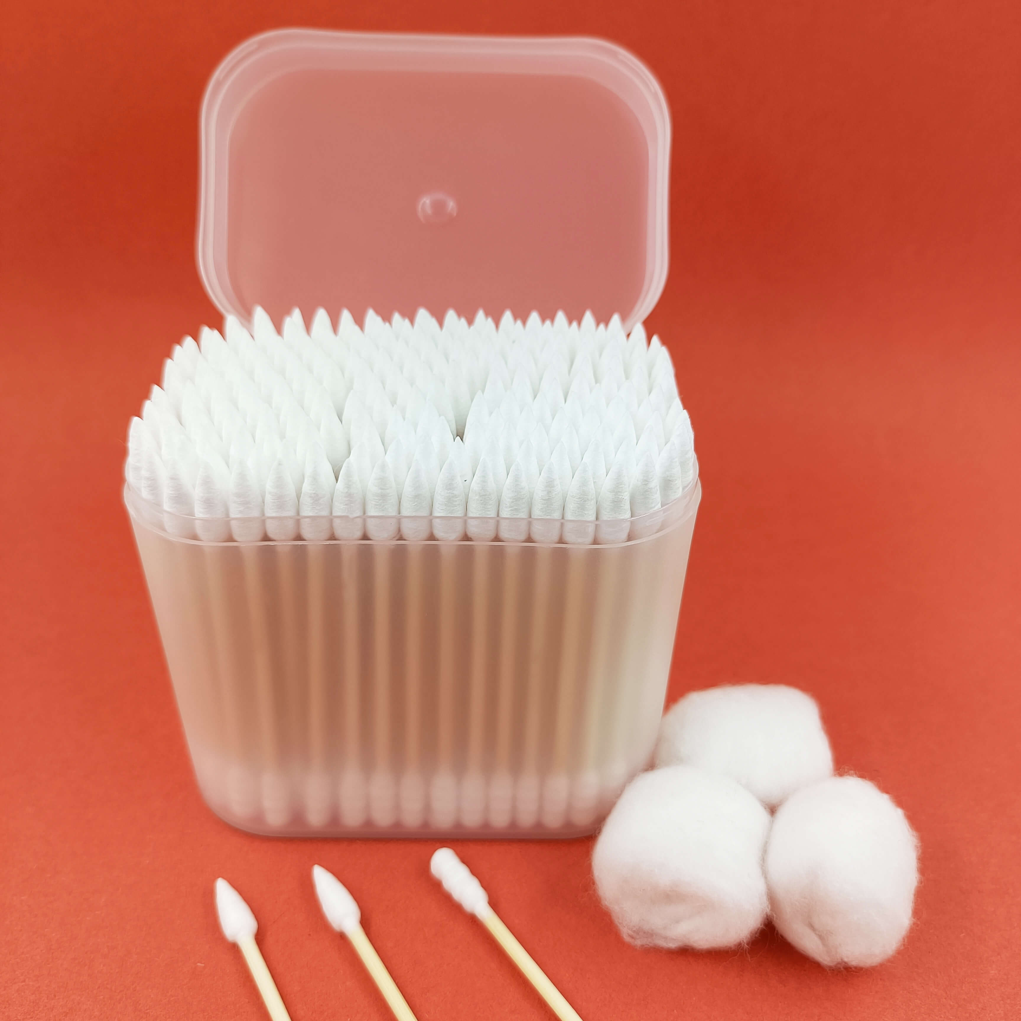 Cotton Buds 200 Pieces Eco-Friendly Ear Buds Bathroom-2