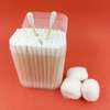 100pcs rose shape OEM bamboo stick cotton buds