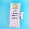 Beauty make-up blister box bamboo stick cotton swabs 500