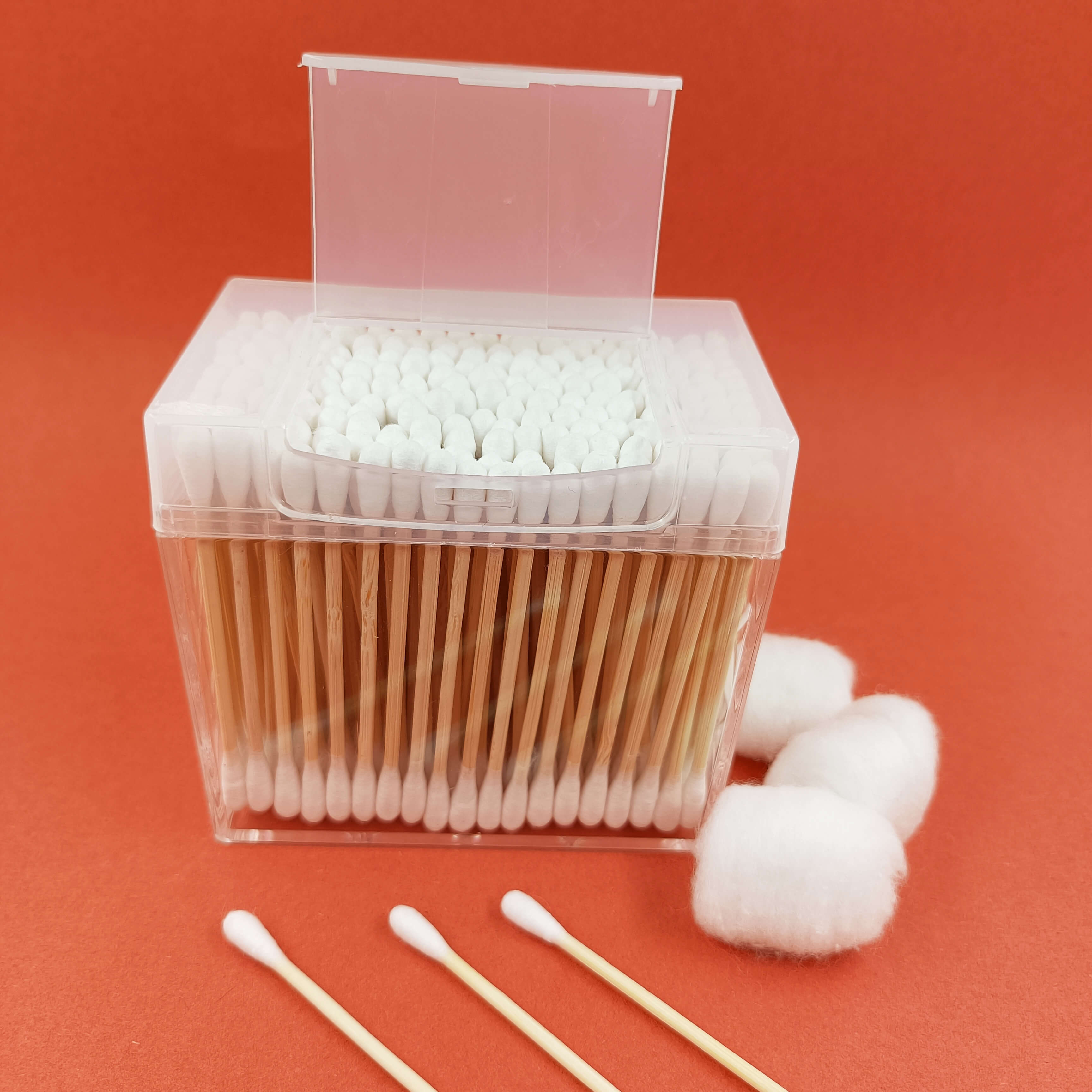 Cotton Buds 200 Pieces Eco-Friendly Ear Buds Bathroom-3