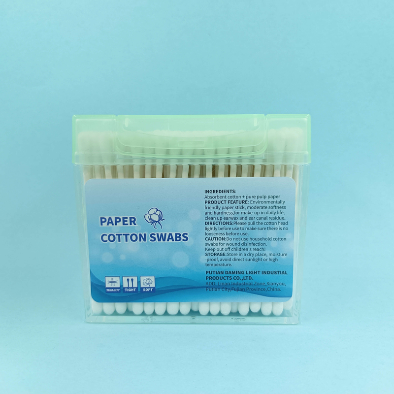 Crystal box daily cleaning cotton swabs 200PCS