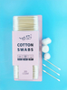 Beauty make-up blister box bamboo stick cotton swabs 500