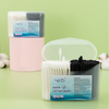 200 Count Cotton Swabs with Paper Sticks with Storage Box